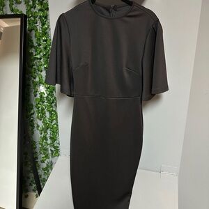 Amazon Women's Classic Black Long Sleeve Dress